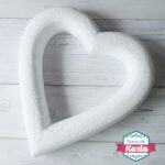 Corazones de plumavit o poliestireno