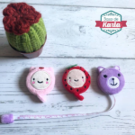 Huincha retráctil peluche kawaii