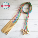 Set de 12 crochet tunecinos con cable