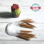 Set de 18 palillos bambú 40 cm. de largo