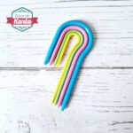 Set de 4 palillos auxiliares plásticos redondos