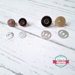 Broches o cierres imantados para cartera